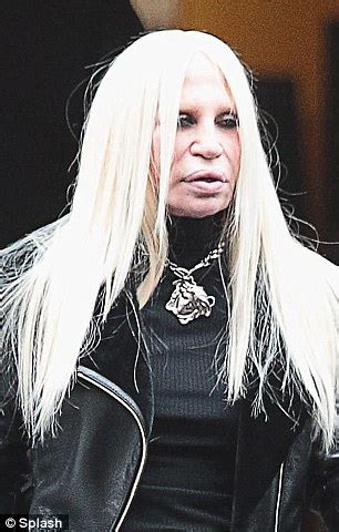 art director versace|donatella versace without make up.